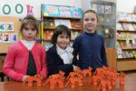  Дети изготовили символ года тигренка