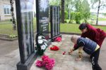 Возложение цветов к Мемориалу Памяти